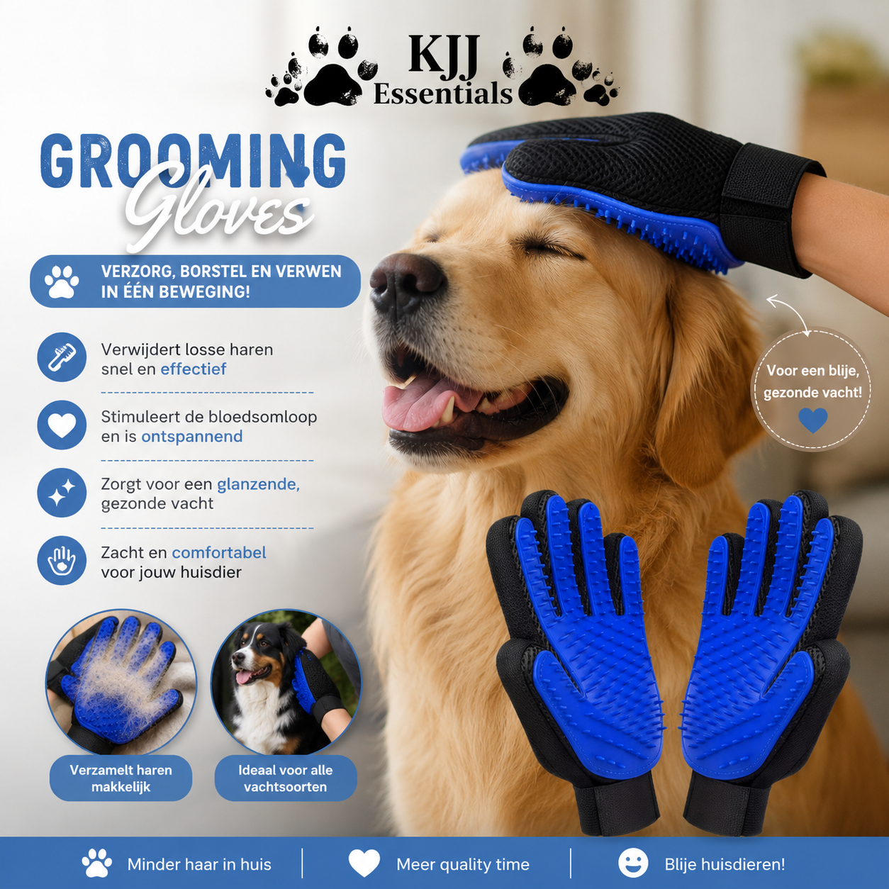 Pet Grooming Gloves
